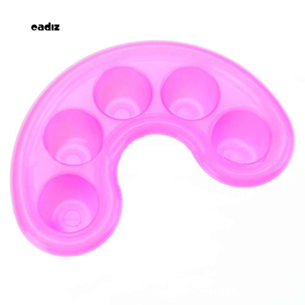 [Hàng mới về] Bộ 2 bát ngâm móng tay có chia ngăn chuyên dụng