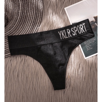 [Ảnh thật] Quần lót lọt khe nữ YKLR Sports chất liệu Cotton sexy M3