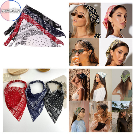 Băng Đô Co Dãn Họa Tiết Hoa Thời Trang Cho Nữ