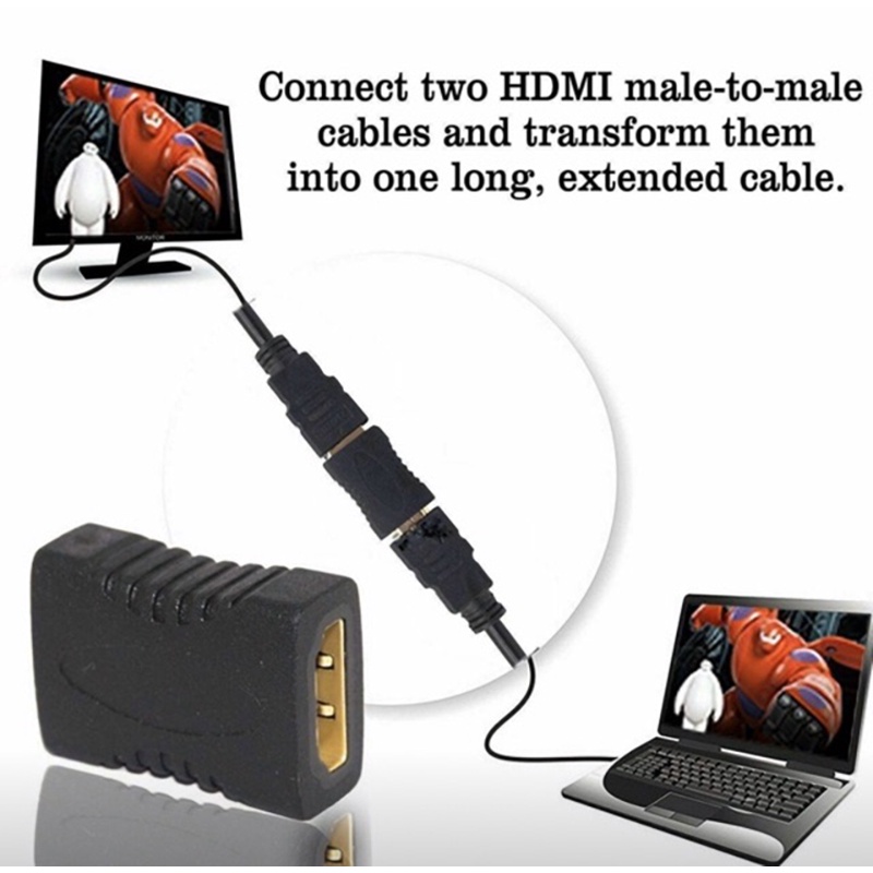 Đầu Chuyển Đổi HDMI Female Sang Female HD 1080P Nối Dài Thẳng