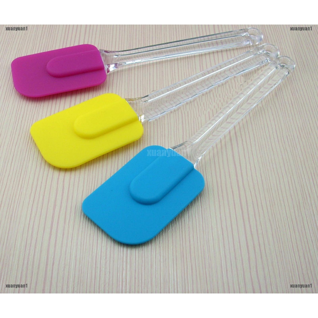 Muỗng Phết Kem / Bơ Bằng Silicon Tiện Dụng Cho Nhà Bếp