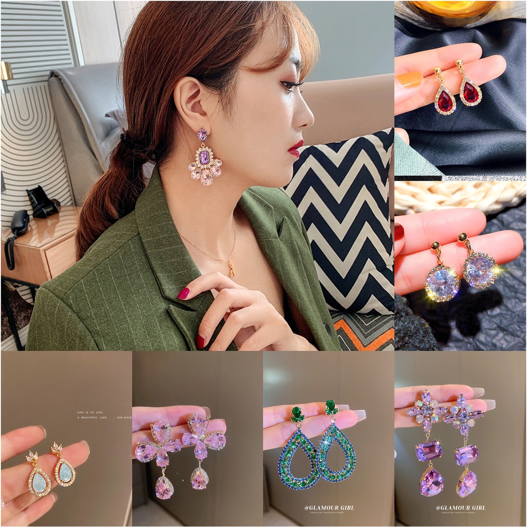 Cặp bông tai thời trang phong cách hàn quốc dành cho nữ