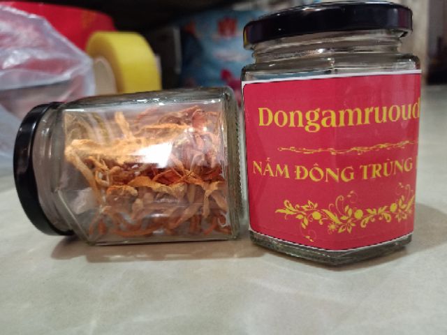 Đông trùng hạ thảo khô lọ 10g giá dùng thử