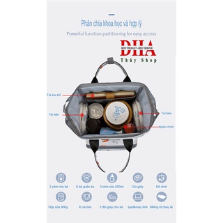 Ba lo bỉm sữa cao cấp cho mẹ và bé