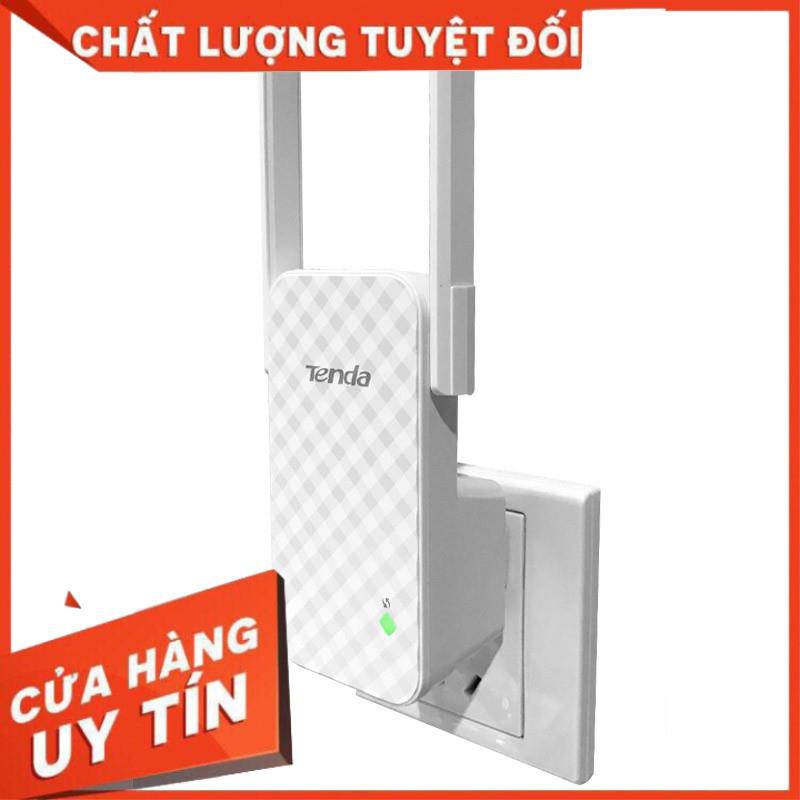 Bộ Kích Sóng Wifi Repeater 300Mbps Tenda A9 2 Râu, Cục kích sóng Wifi Tín Hiệu Wifi Mạnh Mẽ và Phủ Sóng Rộng Khắp Nhà