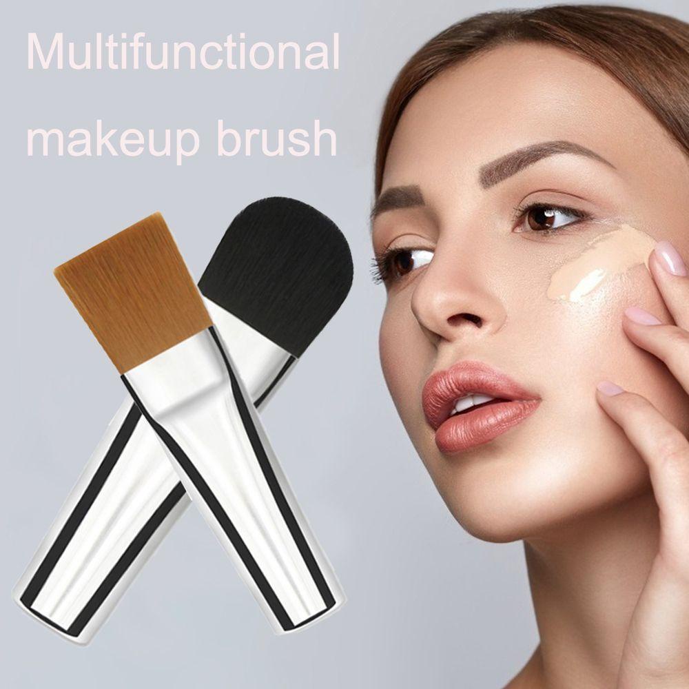 OCEANMAP Cọ Trang Điểm Đầu Phẳng Mềm Mại Đa Năng Có Thể Làm Giá Đỡ