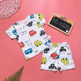 Combo 2 bộ mặc nhà cho bé
