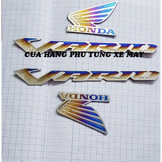 Trọn bộ tem Vario + cánh chim Honda xi titan cao cấp
