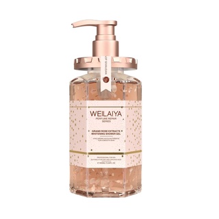 Sữa Tắm Trắng Da Cánh Hoa Hồng Damask Weilaiya Grand Rose Extracts Whitening Shower Gel 450ml