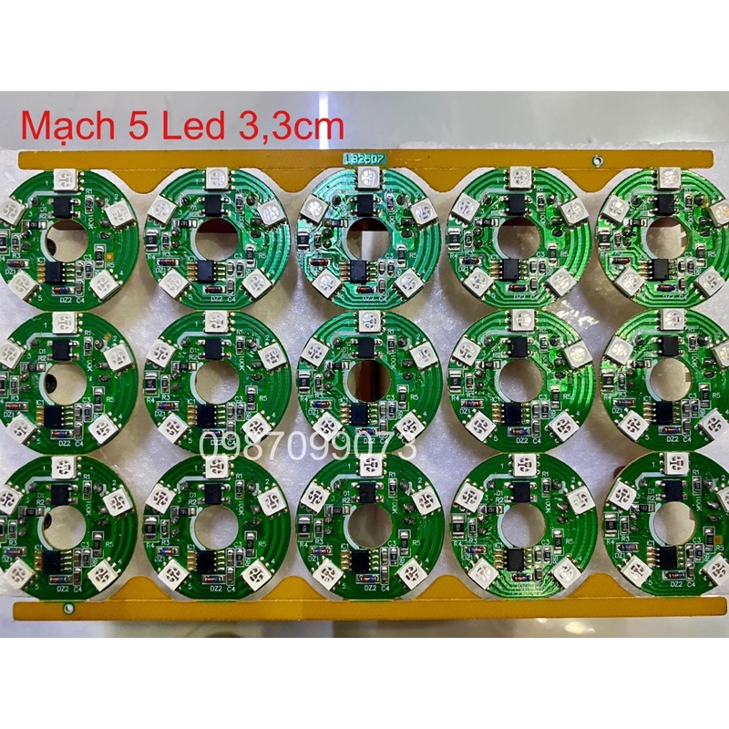 Mạch led thay cho đèn pha lê, bo mạch led, hũ mạch led