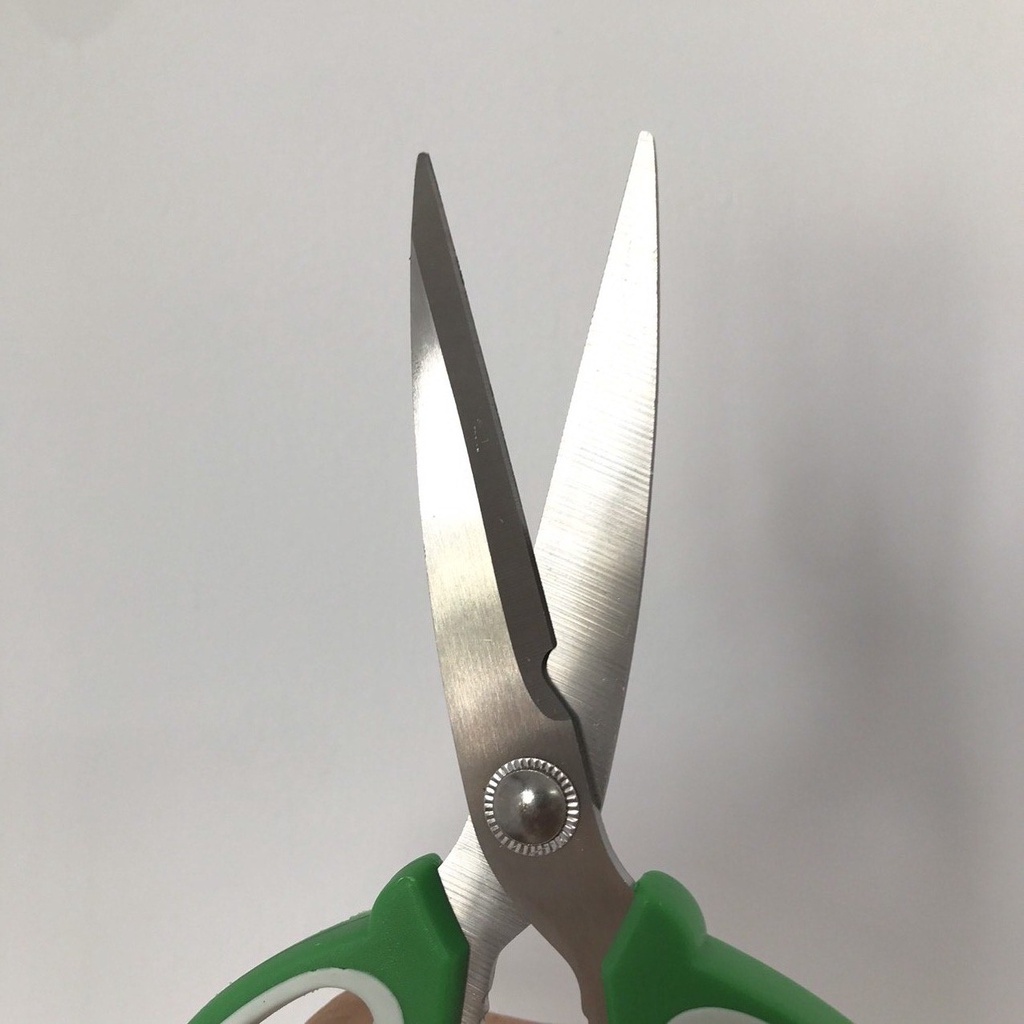 Kéo Cắt Gia Dụng, Kéo Văn Phòng, Kéo Hai Màu 17,19cm Thép Không Rỉ, Kéo Nội Địa Trung