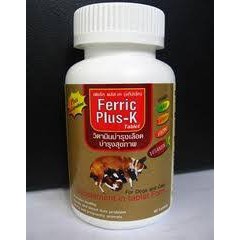1 hộp Ferric Plus-K Vitamins cho chó và mèo