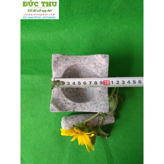 Cối giã đường kính 10cm giã tiêu, tỏi, ớt..