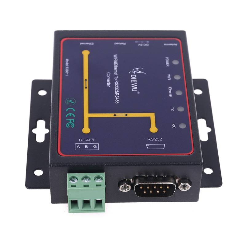Bộ Chuyển Đổi Kok Wifi Ethernet Rj45 Sang Rs232 Rs485 Serial Server | BigBuy360 - bigbuy360.vn