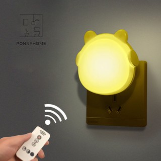 [Đặc Biệt] Đèn Ngủ Cảm Ứng Tai Pikachu có REMOTE