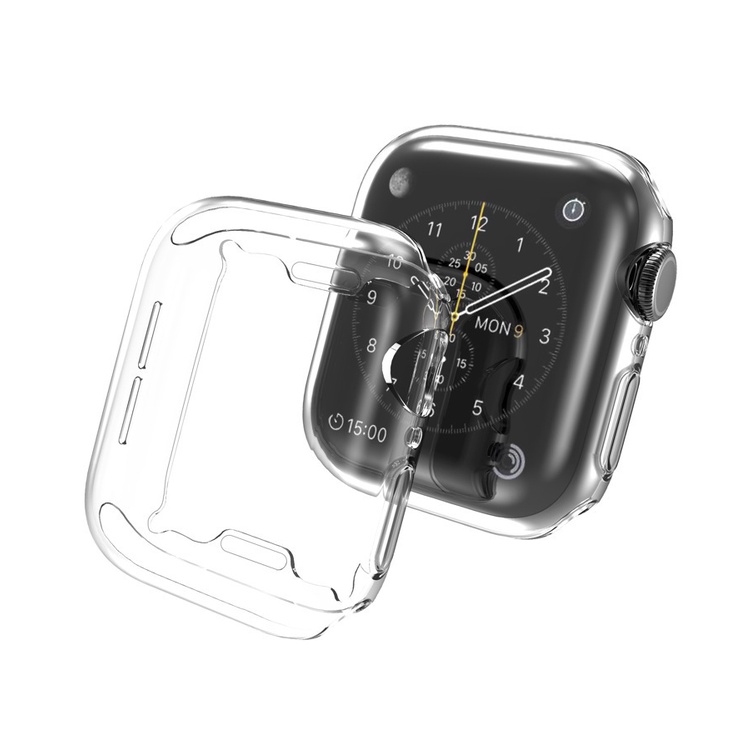 Ốp TPU Trong suốt  Cho Đồng hồ Apple Watch 4/ 5/ 6/ 7/ SE