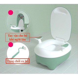 BÔ NGỒI VỆ SINH CHIM CÁNH CỤT TIỆN LỢI CHO BÉ