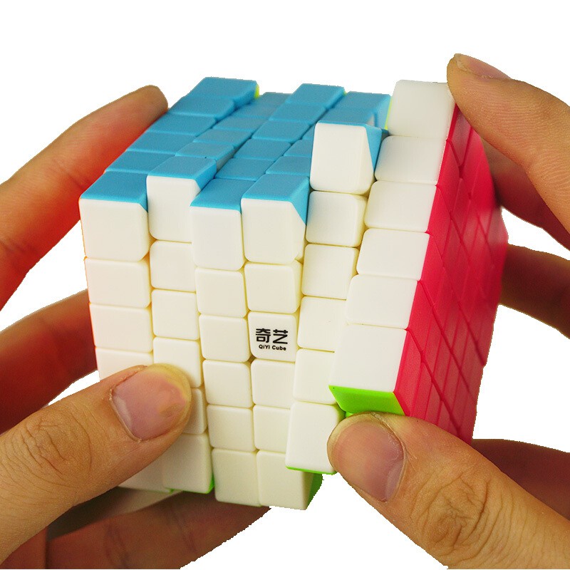 Rubik 7x7 Qiyi QiXing Stickerless (Tặng Dầu Bôi Trơn Và Chân Đế) - Rubik 7x7x7 Rubik Cao Cấp Thách Thức Trí Tuệ