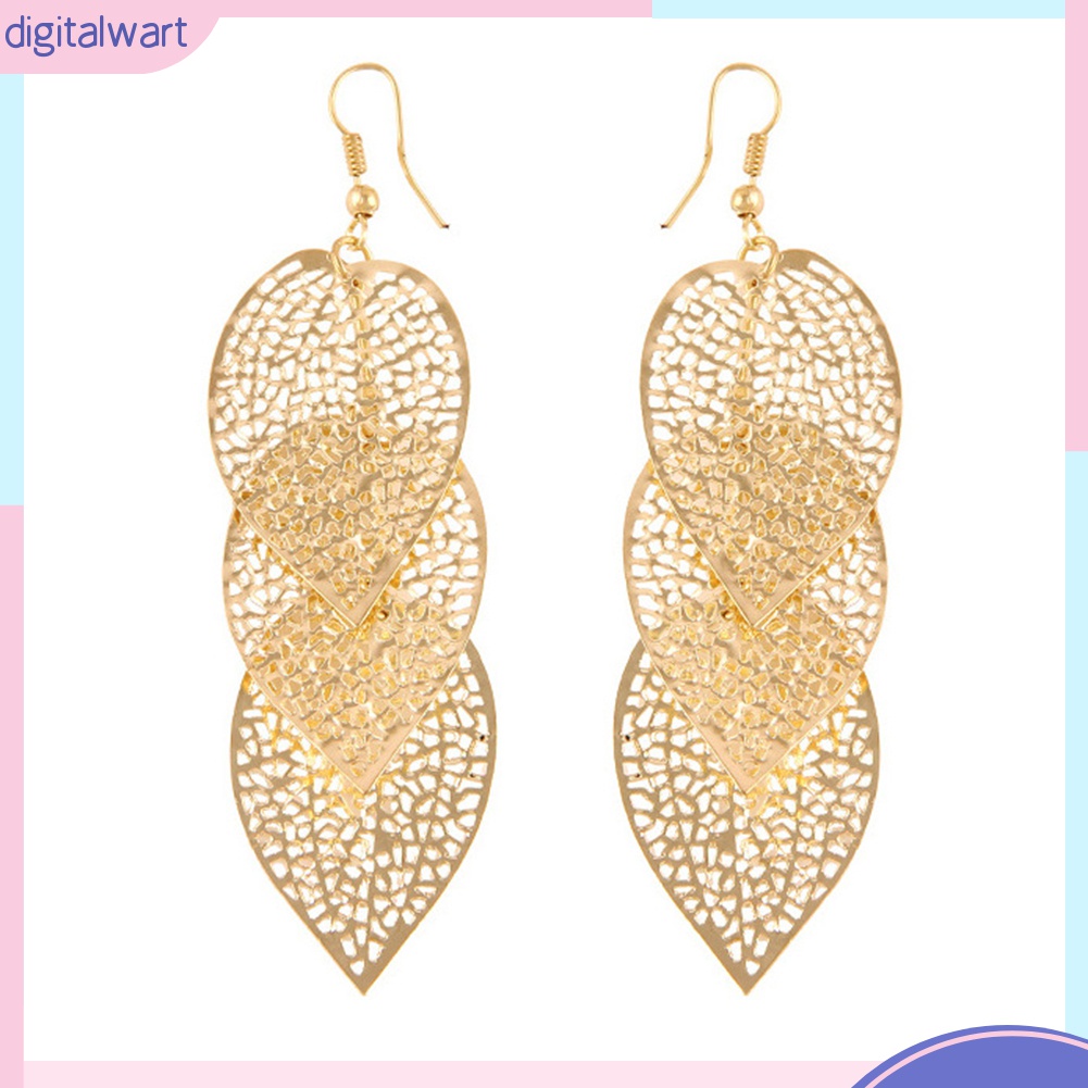 Bông Tai Hình Chiếc Lá Thời Trang Dành Cho Nữ