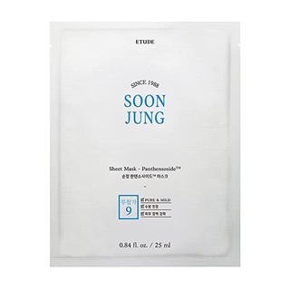 Mặt Nạ Giấy Etude House Soon Jung Sheet Mask Panthensoside 25ml