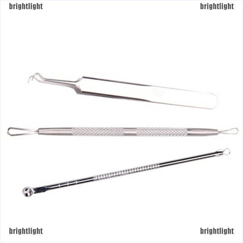 Bộ 3 Dụng Cụ Nặn Mụn Bằng Inox Chuyên Dùng