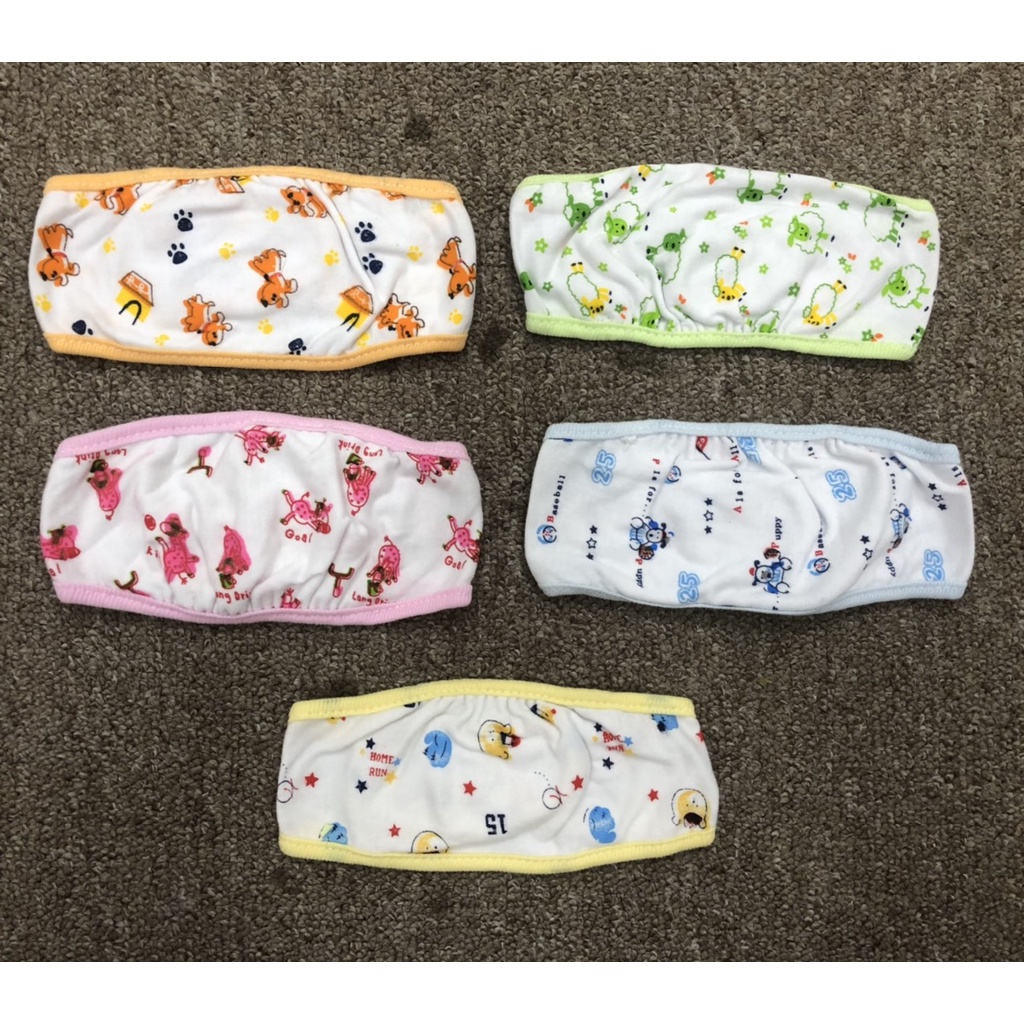 Mũ che thóp cho bé sơ sinh, che thóp em bé 100% cotton mềm mại - Monnie kids