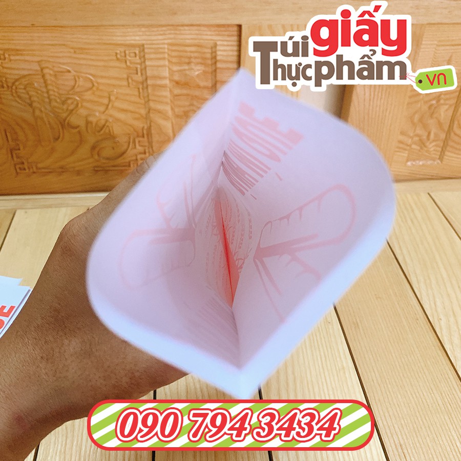 1000 Túi giấy đựng bánh mì que Fort 10 x 29 cm