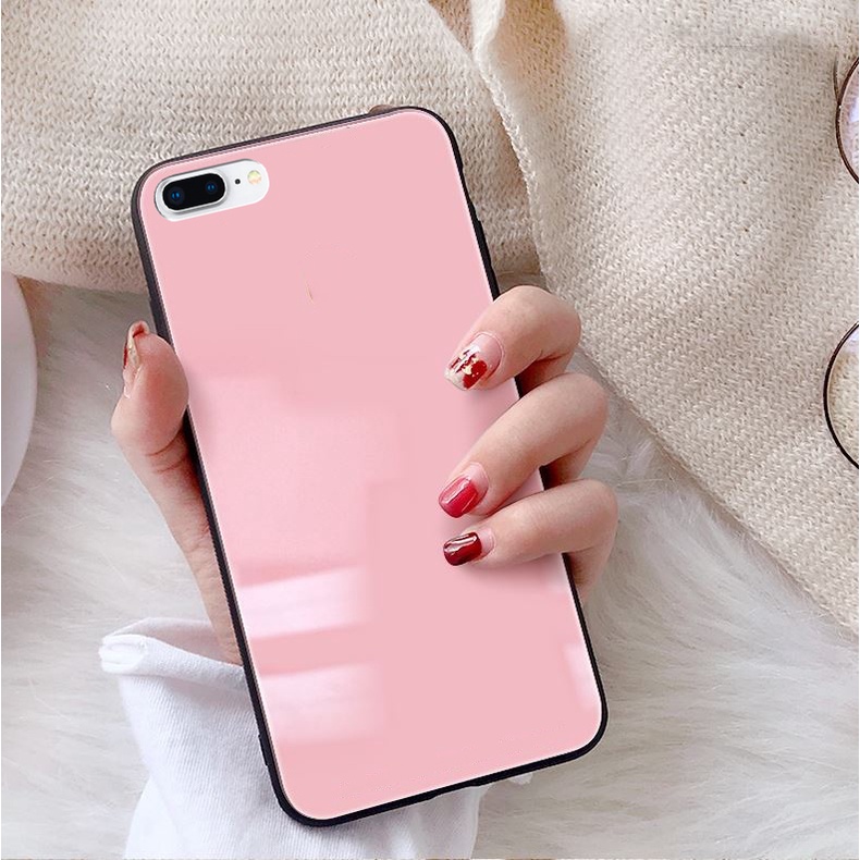 Ốp Lưng IPHONE 6,6S,6 PLUS,6S PLUS,7,8,7 PLUS,8 PLUS Mặt kính gương sáng bóng cao cấp
