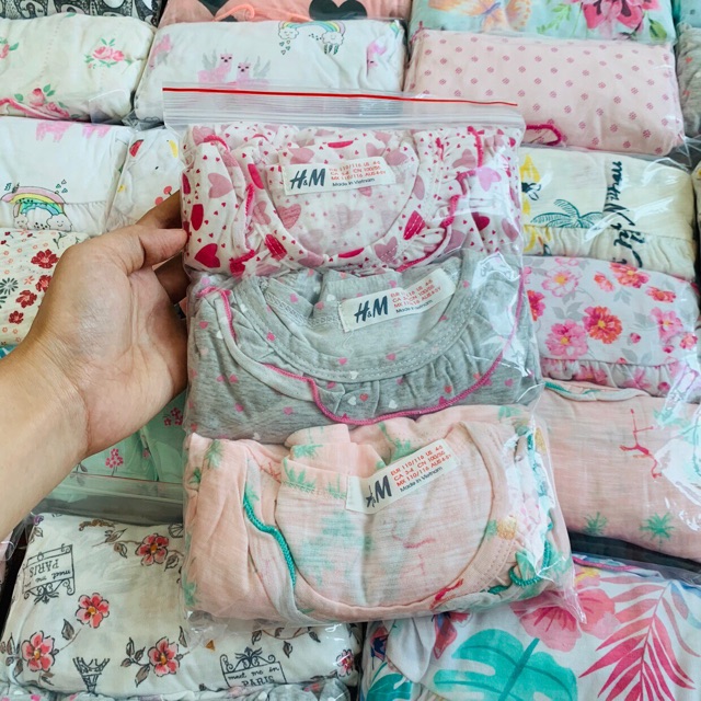 Set 3 váy H&M cho bé gái