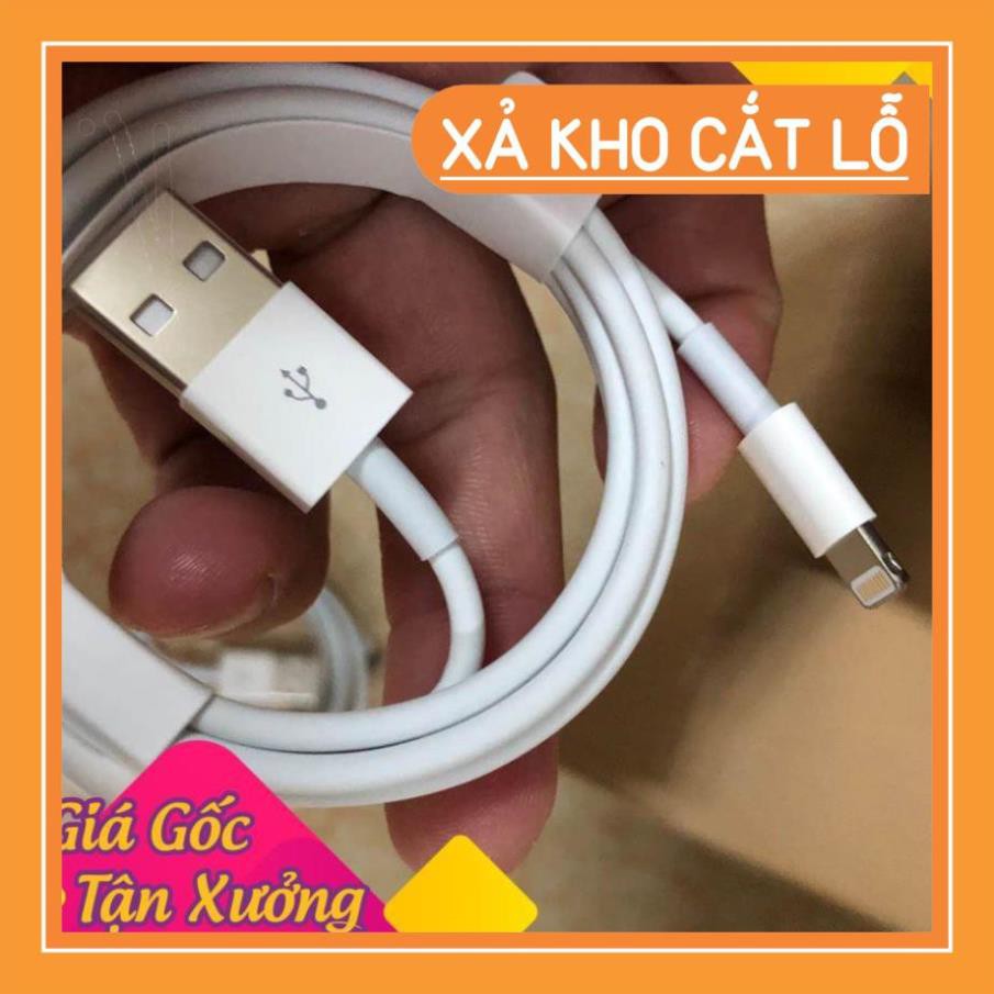 HOT  [BẢO HÀNH ĐỔI MỚI] cáp sạc iPhone 5/5s/6/6s/6plus/6splus/7/8/7plus/8plus/X/Xsmax Lightning Cable