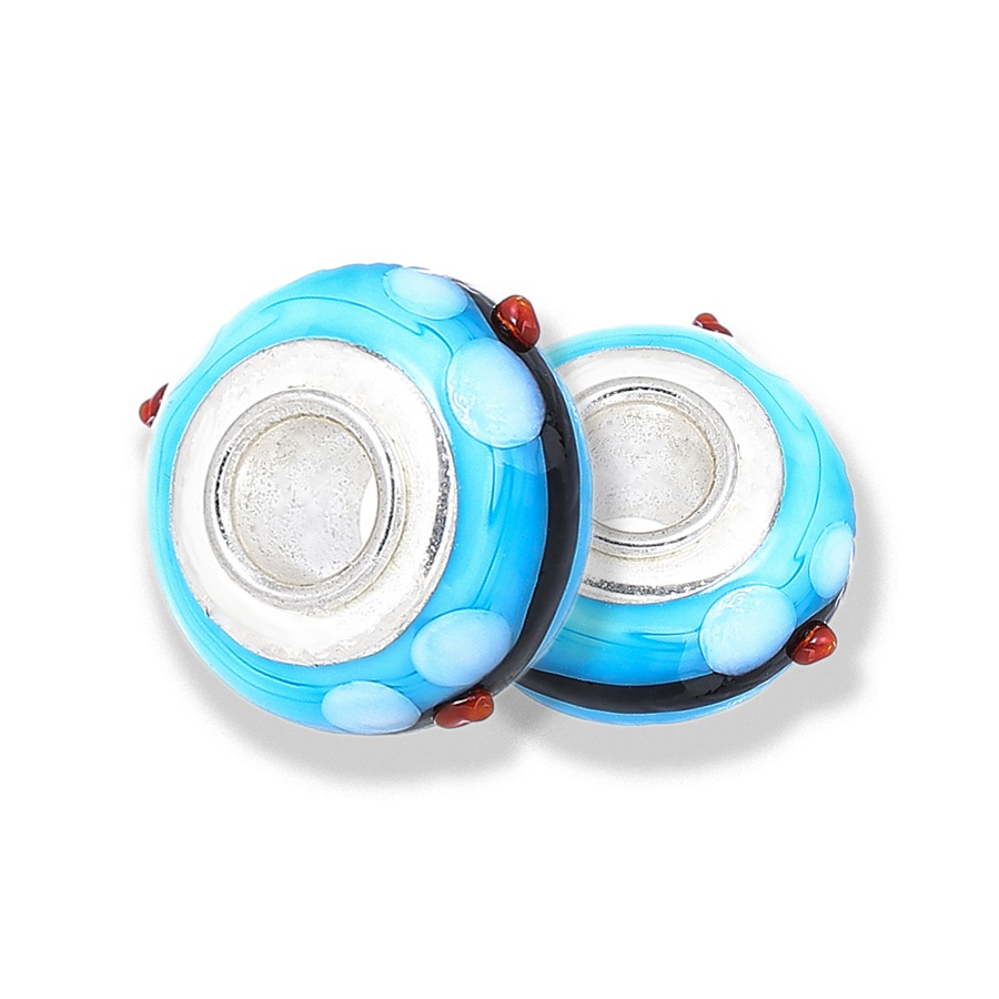 Bộ 2 Mặt Vòng cổ Hình Cây Dừa Đính Đá Pha Lê