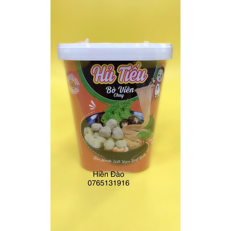 2 Hủ Tiếu Bò Viên Chay 92 gr