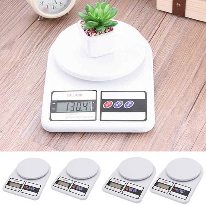 Cân Điện Tử Nhà Bếp SF-400 Loại 7Kg - Cân Để Bàn Nhà Bếp Mini.