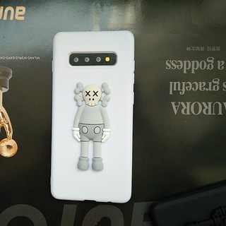 ỐP LƯNG SAMSUNG NOTE 10 PLUS / NOTE 10 / S10 / S10 Plus / S9 Plus / S8 Plus / S9 Logo KAWS Nổi 3D