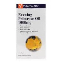 HÓT SALE 70% Viên Uống Đẹp Da Tinh Dầu Hoa Anh Thảo Vitahealth Evening Primrose Oil New Zealand 1000Mg (60 vien) HÓT SAL