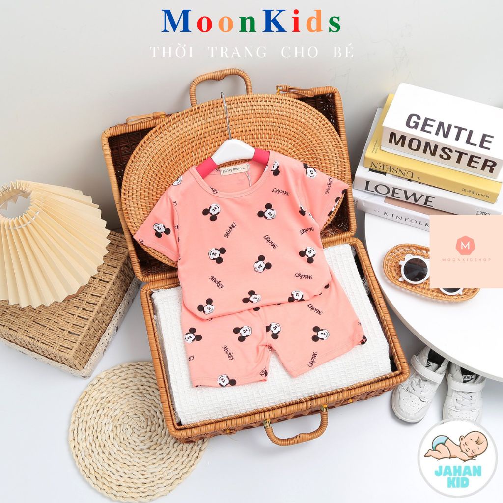 Bộ MinKy Mom Cho BéThun Lạnh 100%minkymom cộc tay,body đùi bé gái,bộ hè cho bé,bộ ngắn tay cho bé từ 7-20k