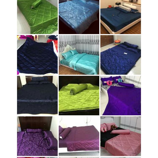 Trọn bộ drap phi lụa thái tuấn