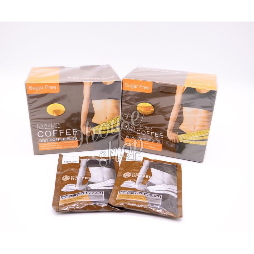 01 Hộp Cà Phê Lansley Hoà Tan Thái Lan (hộp 10 gói)