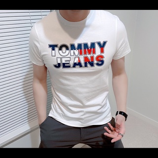 Áo thun in logo tom-my 2022 dễ phối đồ thời trang cho nam và nữ size s-5xl