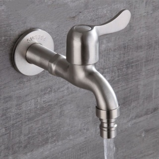 Vòi hồ - vòi máy giặt inox sus 304 cao cấp thân dài vh03