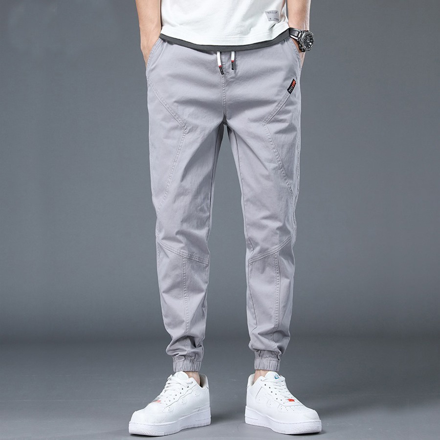 Quần Jogger X Hàn Quốc Trơn Chất Vải Kaki