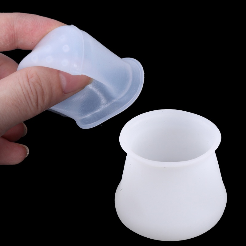 Set 4 Miếng Silicone Bọc Bảo Vệ Chân Bàn / Ghế / Sàn Nhà Tiện Dụng