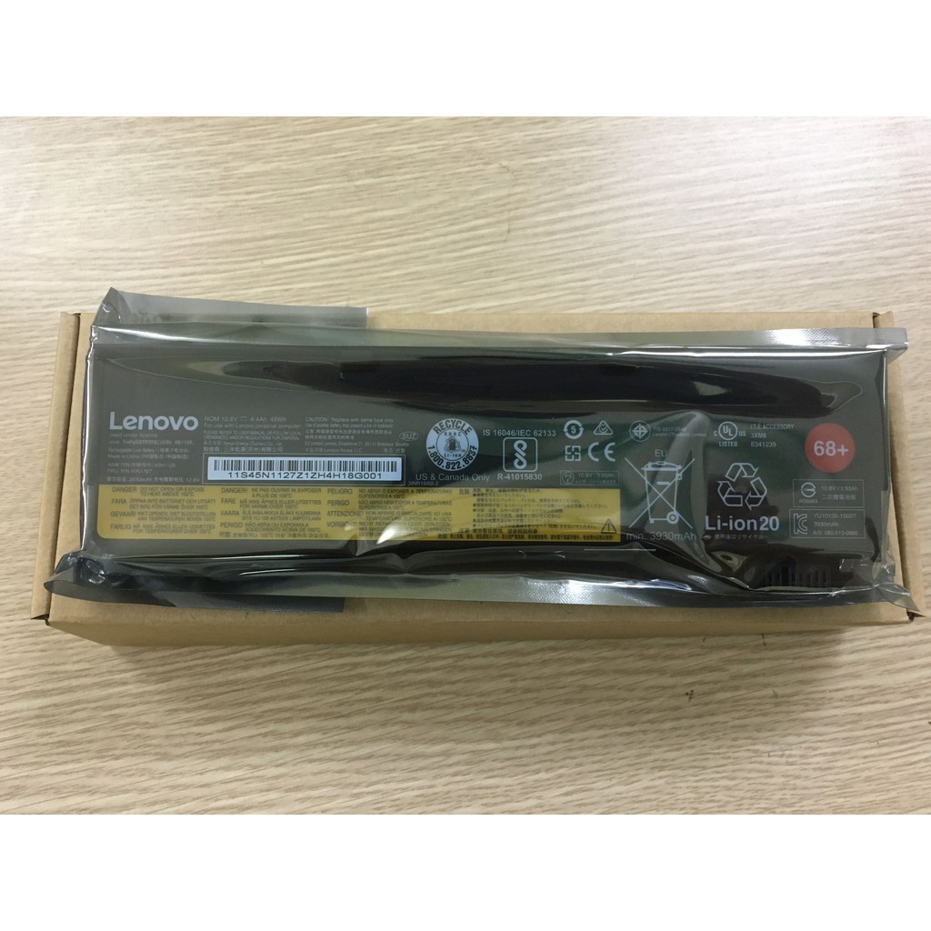 Pin 6 Cell Cho Laptop Lenovo Thinkpad T460 T450 T450s T550 T560 X240 X250 X260 W540 W550s L450 L460 P50s