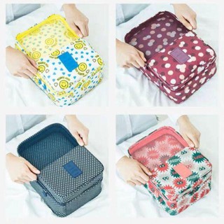 Combo túi đựng giày đồ lót để bông phấn