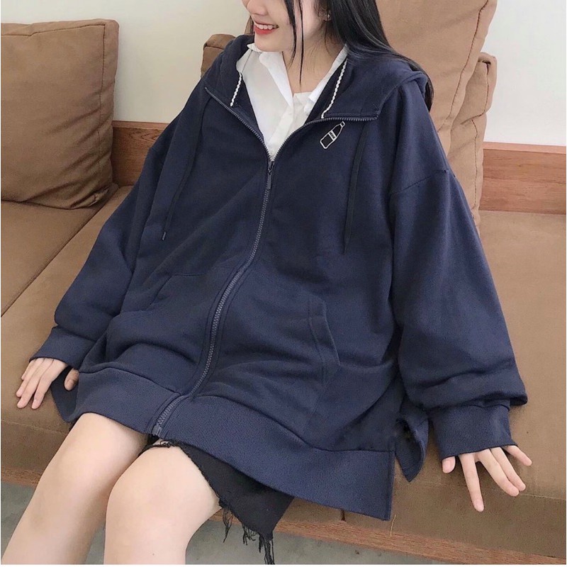 [Mã SKAMCLU7 giảm 10% tối đa 50K đơn 0Đ] Áo Khoác HD MOOS Xẻ Tà (Ảnh Thật)