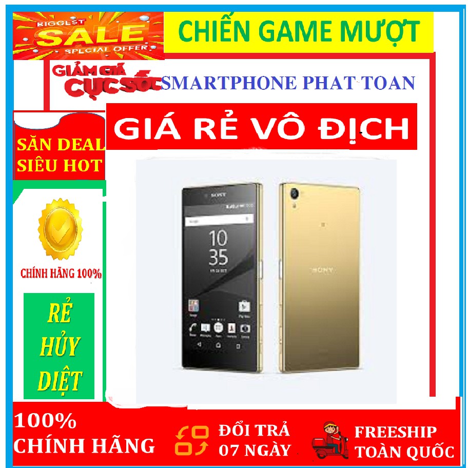[GIẢM GIÁ SỐC] Điện thoại Sony Xperia Z5 Premium 2sim ram 3G/32G mới nguyên bản - Chiến game, chụp ảnh cực đỉnh