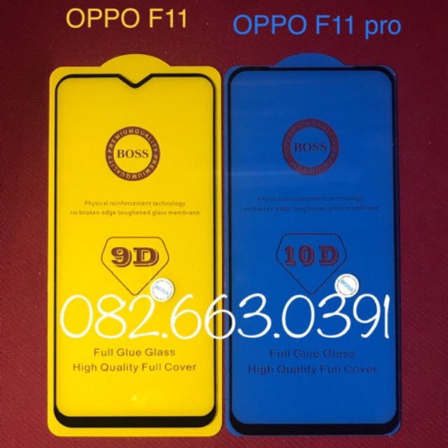 FREESHIP 99K TOÀN QUỐC_Dán cường lực Oppo F11/F11 pro Full màn hình + Cường lực camera