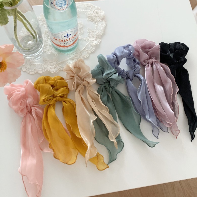 Dây Buộc Tóc Nơ Xinh Xắn Thời Trang Cho Nữ （Hair Scrunchies）