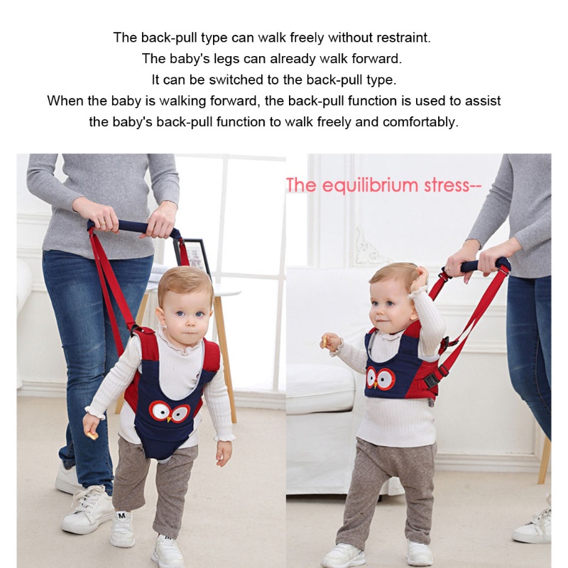 Haha Đai Tập Đi Thoáng Khí Hình Hoạt Hình Dễ Thương Nhỏ Gọn Có Thể Tháo Rời Đáy Pa