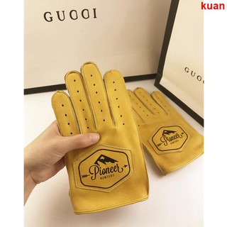 Găng Tay Lái Xe Mô Tô Bằng Da Bò Thoáng Khí Kiểu Retro Cho Nam